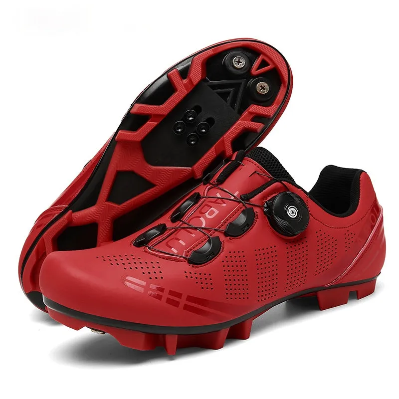 2021 MTB Cycling Shoes Women Men Sports Route Cleat Road Bike Speed Flat Sneaker Racing Bicycle Mountain Spd Biking Footwear