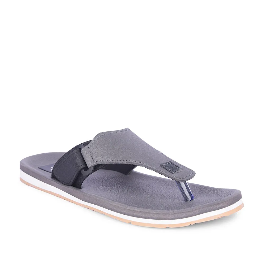 A-HA Casual Grey Flip Flop For Men ANCO-01 By Liberty