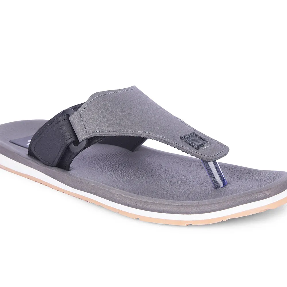 A-HA Casual Grey Flip Flop For Men ANCO-01 By Liberty