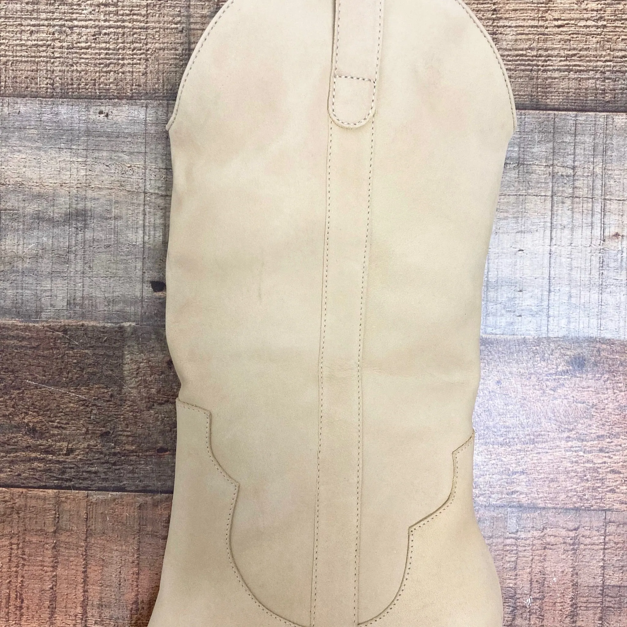 ABLE Tan Western Boots- Size 7.5 (see notes)