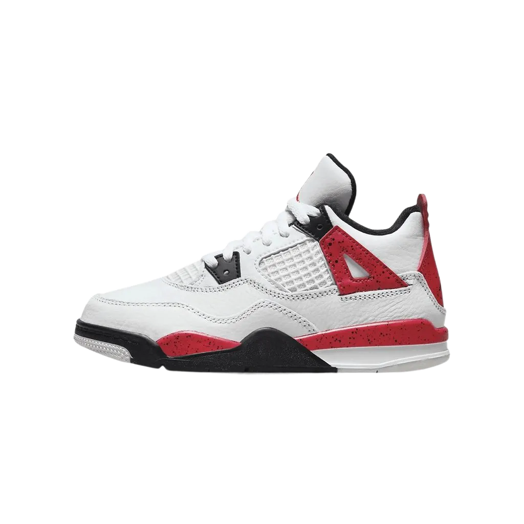 Air Jordan 4 Retro "Red Cement" (Infant & Kids)