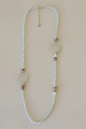 Ali Necklace in Cream