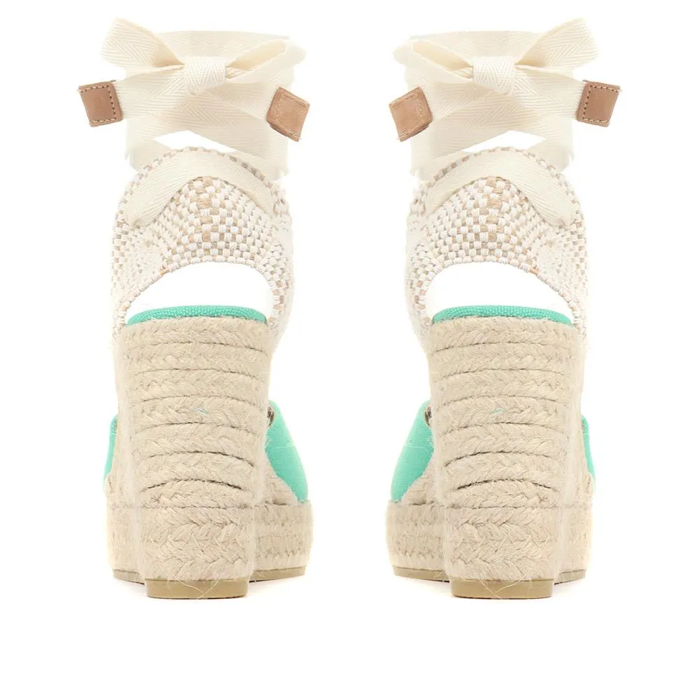 Alyssa Wedge Espadrille Sandals - ALYSSA / 320 328