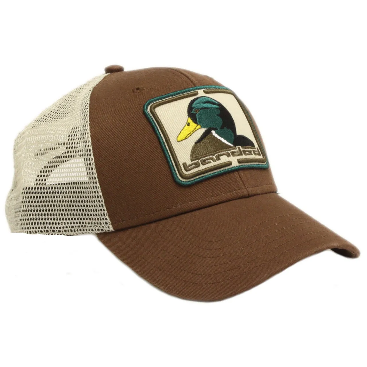 Banded Mallard Patch Trucker Cap Hat