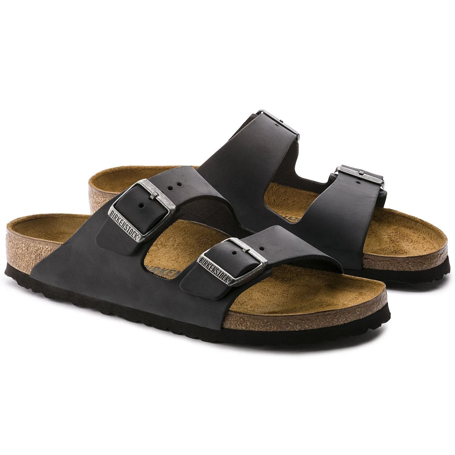 Birkenstock Arizona 552113 Oiled Leather Black