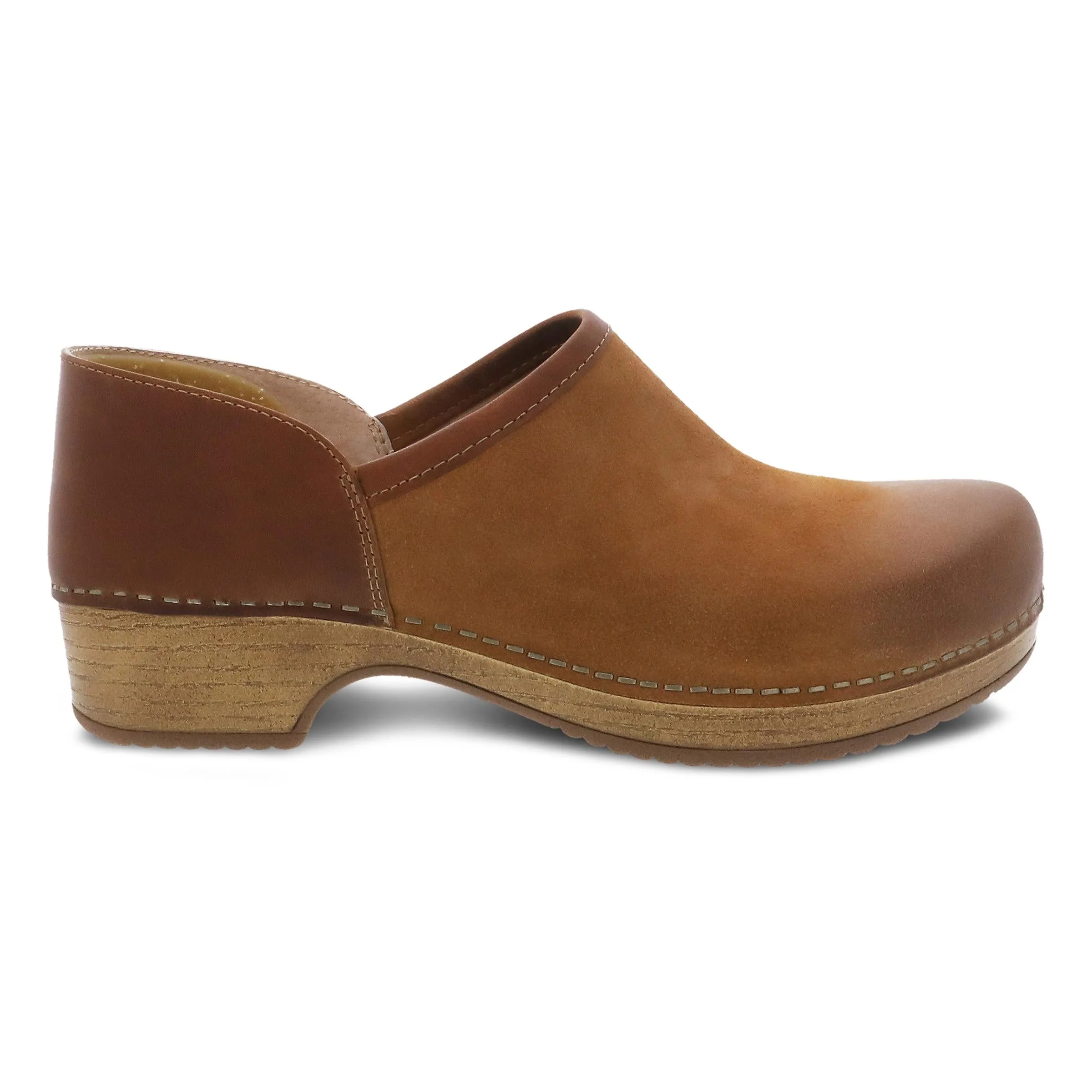 Brenna Tan Burnished Suede