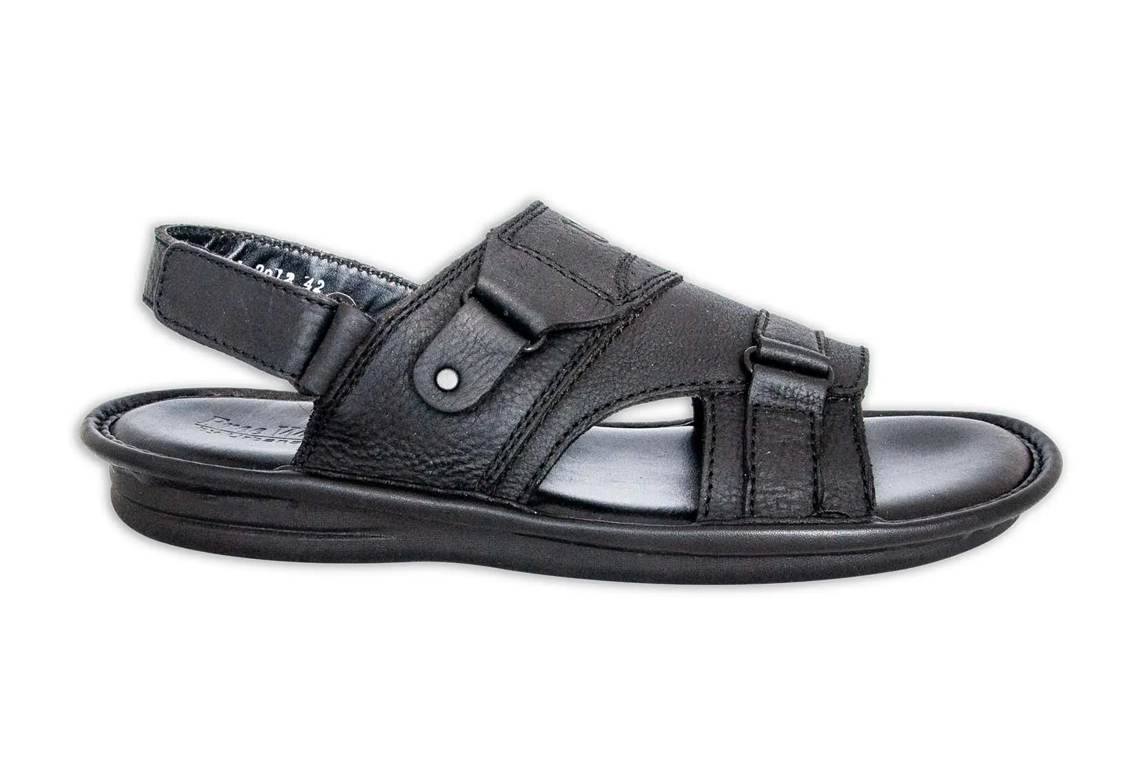 Broad Strapped Mens Leather Sandals