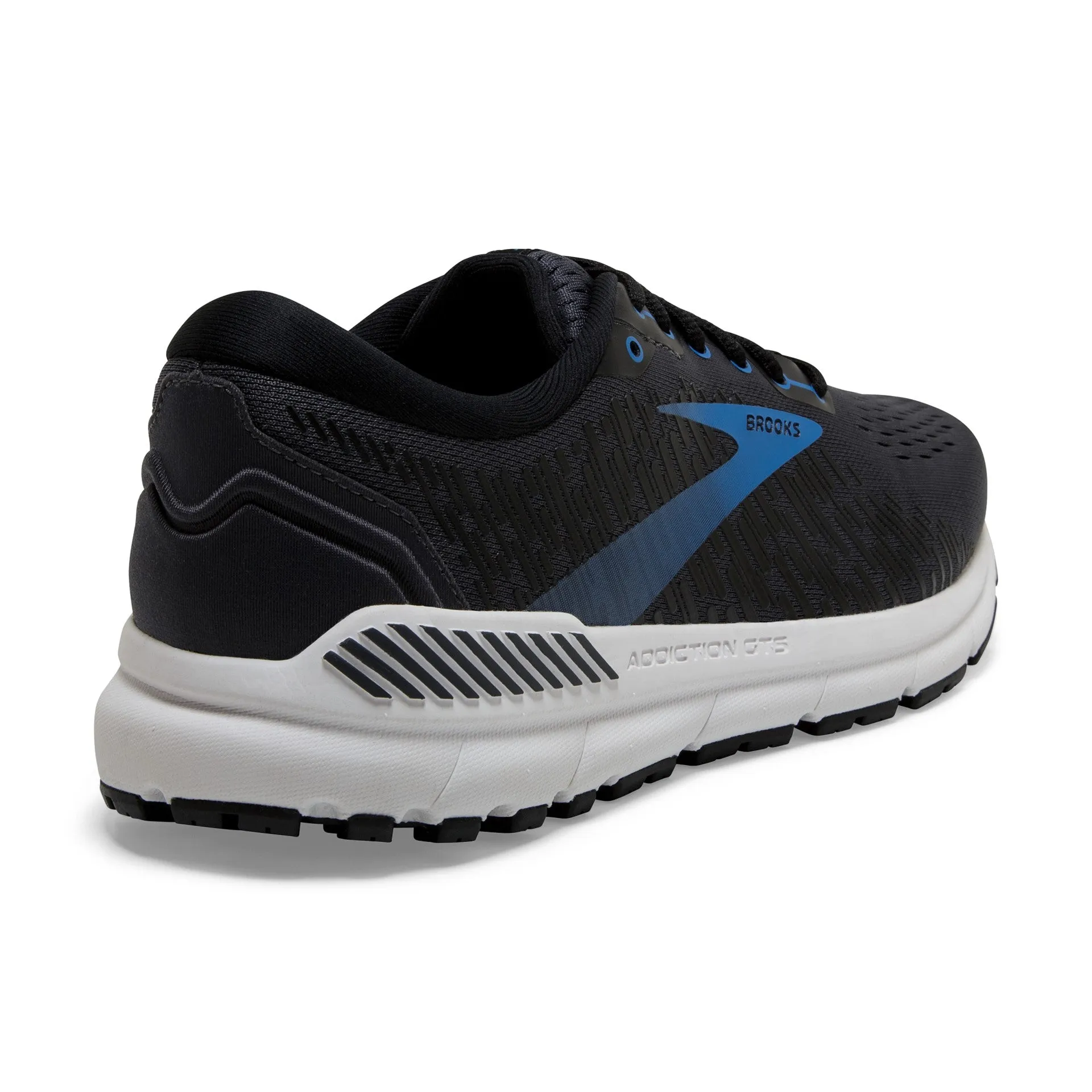 Brooks Addiction GTS 15 Mens Wide Width Running Shoes - India Ink, Black, Blue