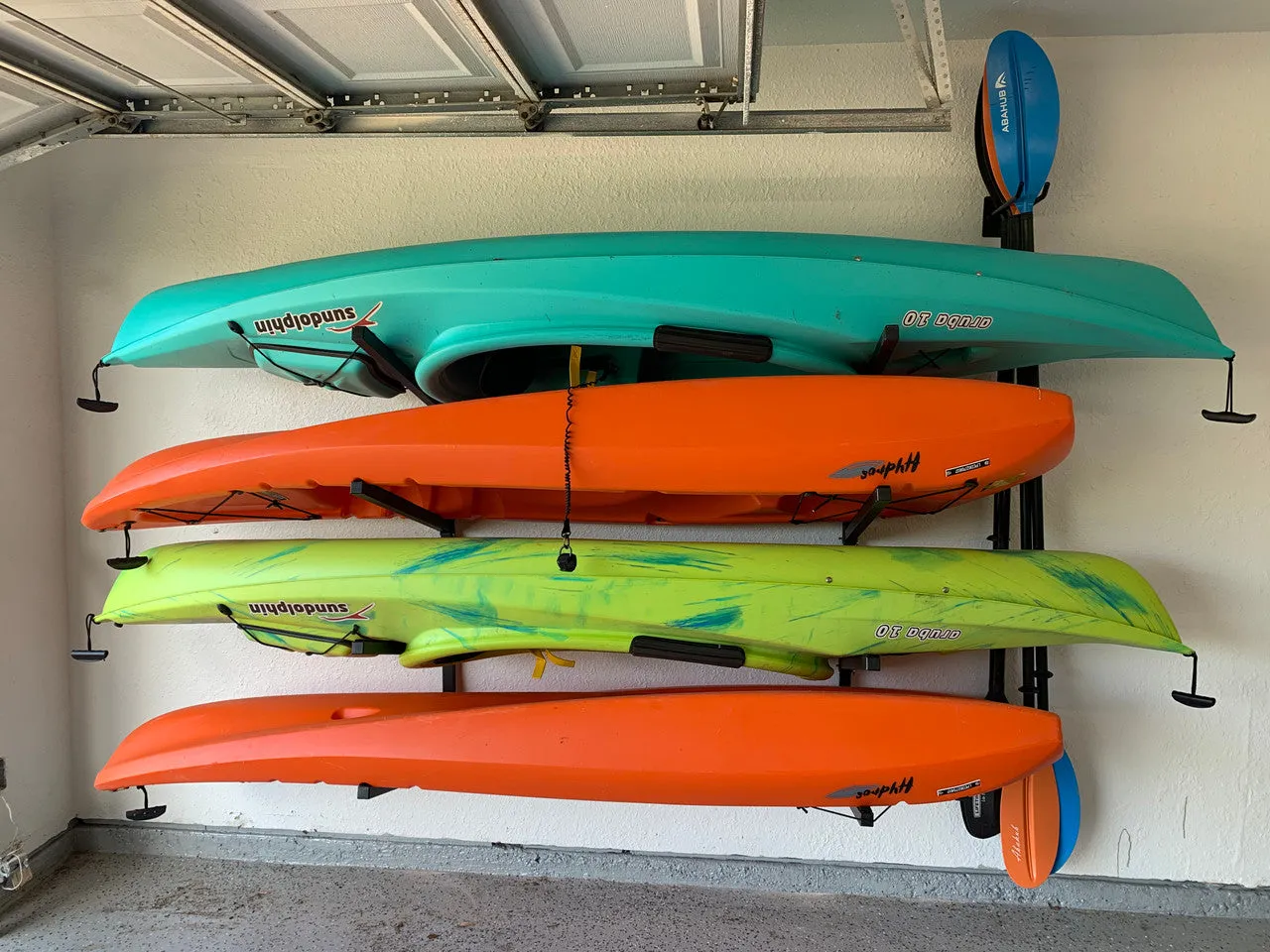 Champlain Kayak Storage | Indoor Adjustable Rack | 4 Levels