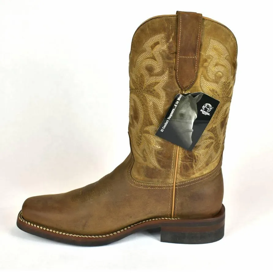 Denver Rodeo Boot, Rubber Sole, French Toe, Oryx Crazy Leather - 845-1