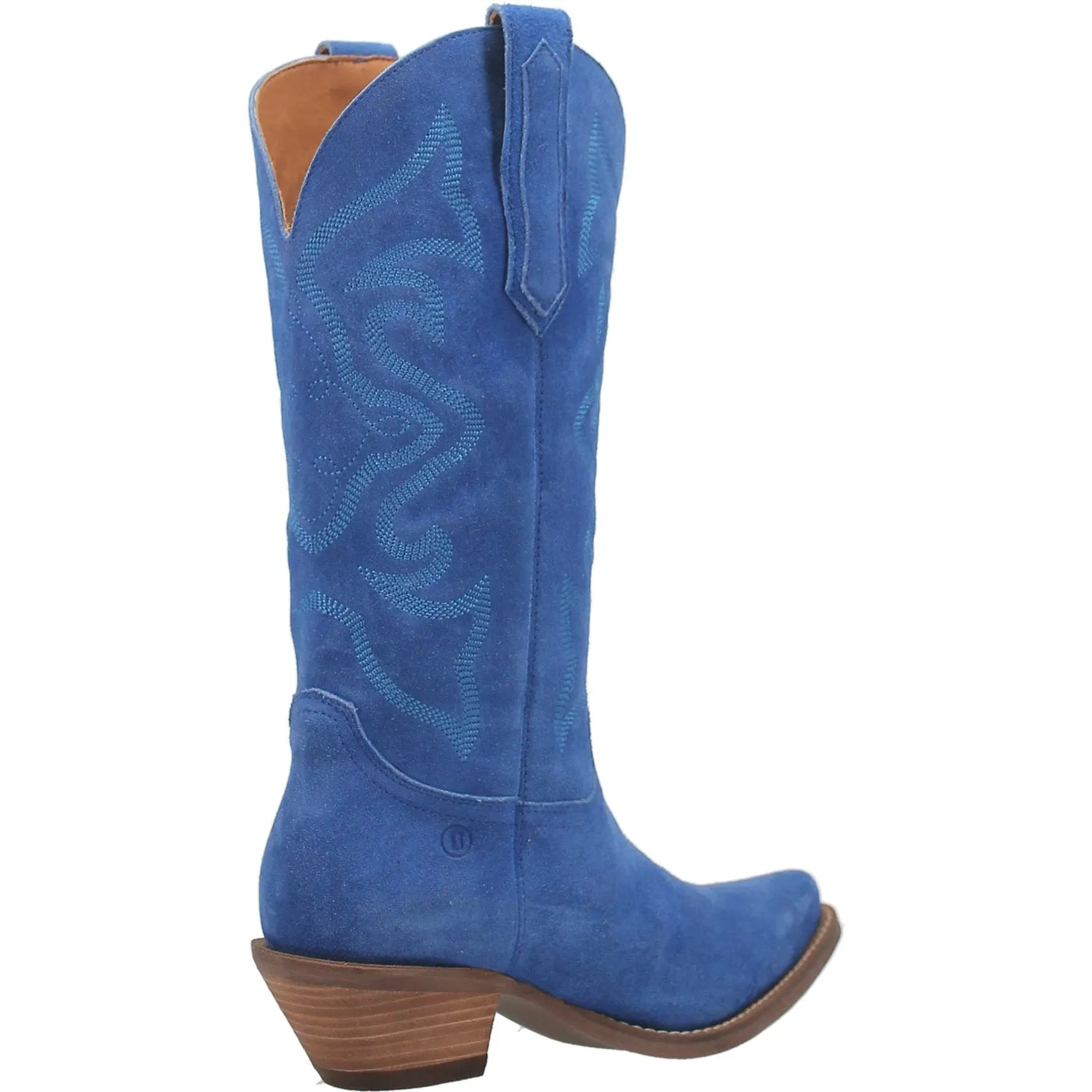 Dingo Out West Electric Blue DI920 Ladies Cowboy Boot