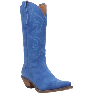 Dingo Out West Electric Blue DI920 Ladies Cowboy Boot