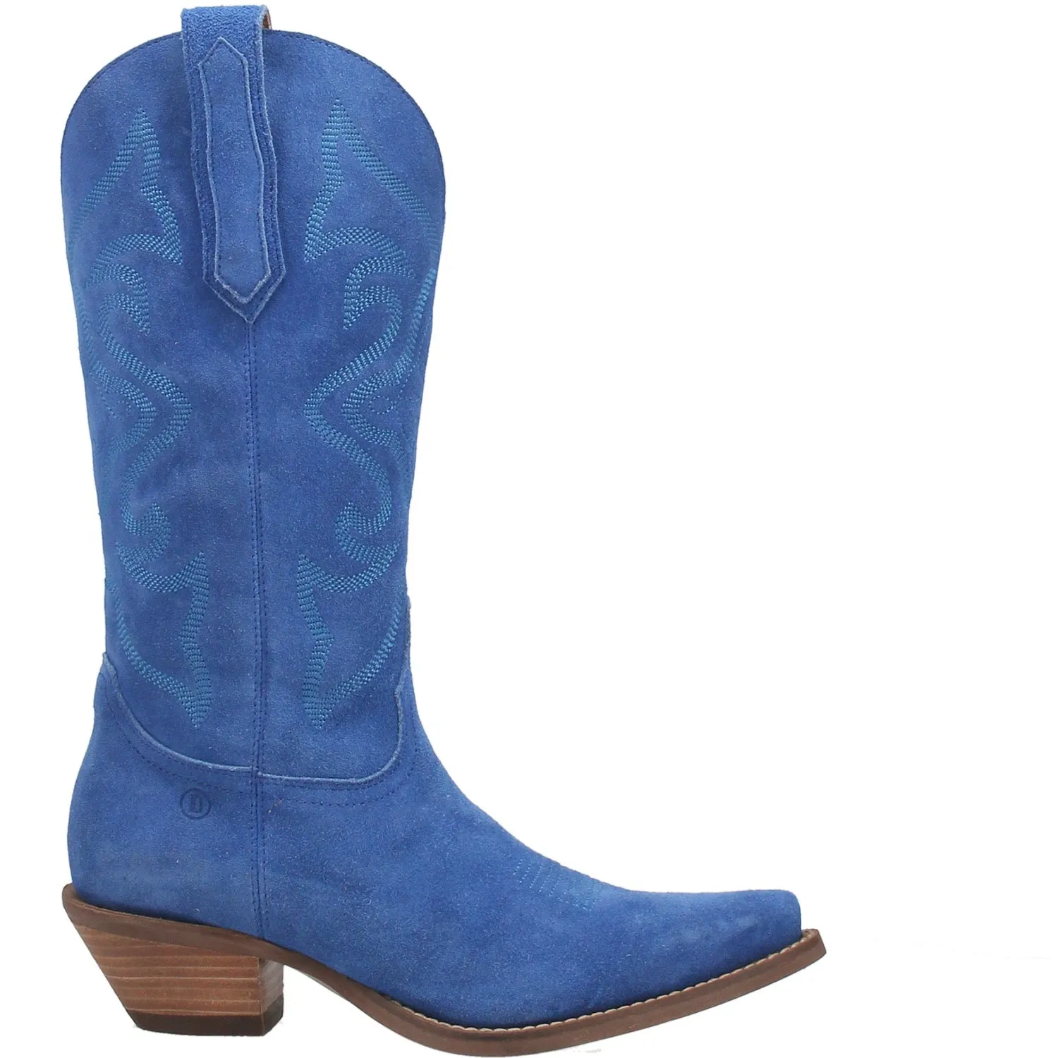 Dingo Out West Electric Blue DI920 Ladies Cowboy Boot