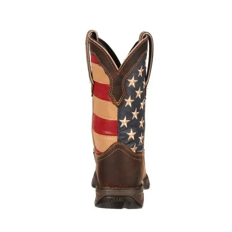 Durango Rebel Women’s Patriotic Pull-on Western Flag Boot RD4414