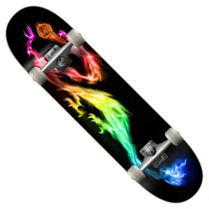 Flame Dragon Skateboard Trick Complete