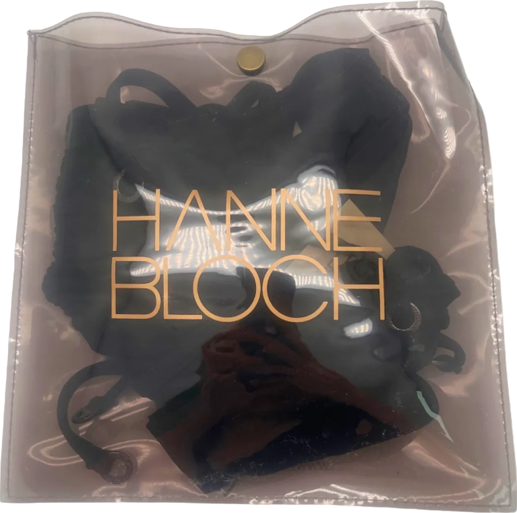 Hanne Bloch Black Tiny Triangle Bikini UK Size S