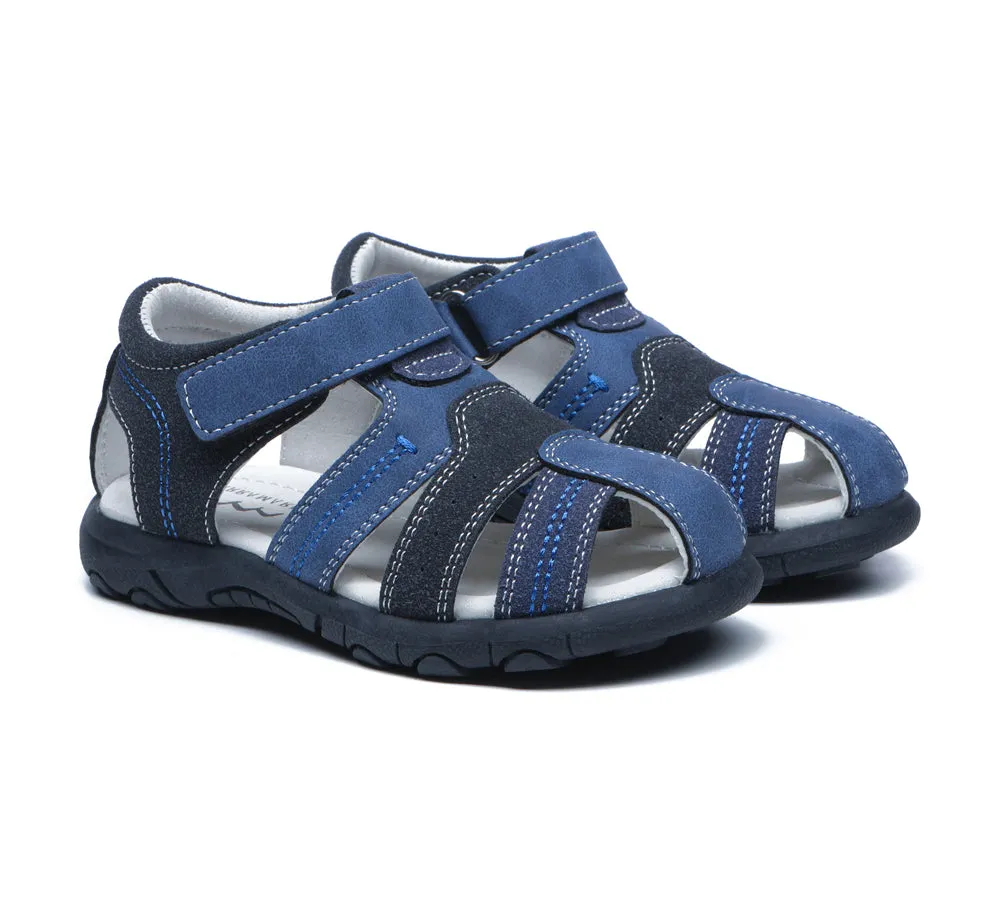 Kids Sandals Hook And Loop Roma Easy Walk Sandals