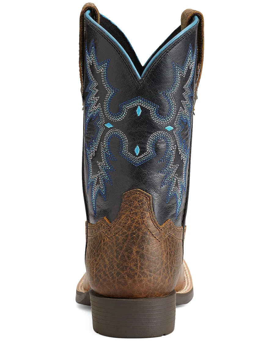 Kids Tombstone Boots - Earth/Black