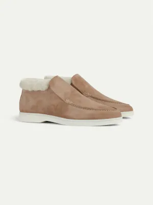 Lady Classic Beige City Loafer Fur