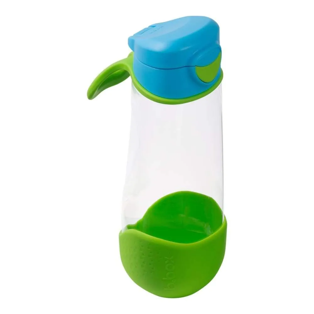 Large Kids Plastic Drink Bottle with Spout by Bbox 600ml Ocean Breeze