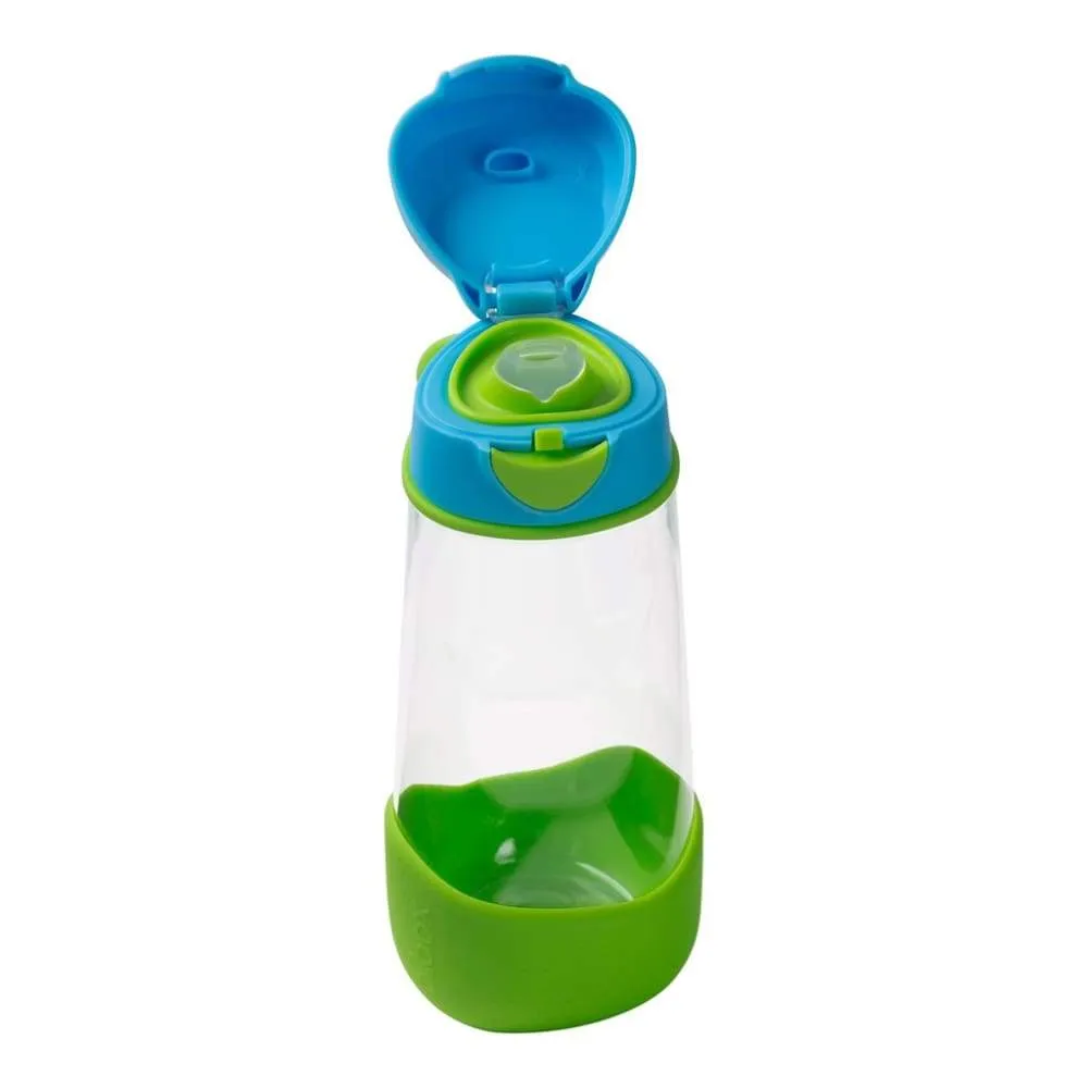 Large Kids Plastic Drink Bottle with Spout by Bbox 600ml Ocean Breeze