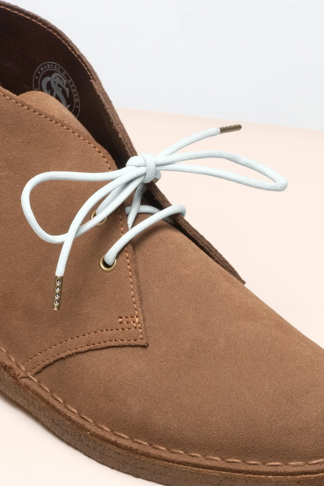 Light Grey | 4 mm Round Waxed Shoelaces