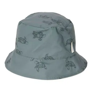 Little Dutch Reversible Bucket Hat - Fresh Greens & Turtle Island