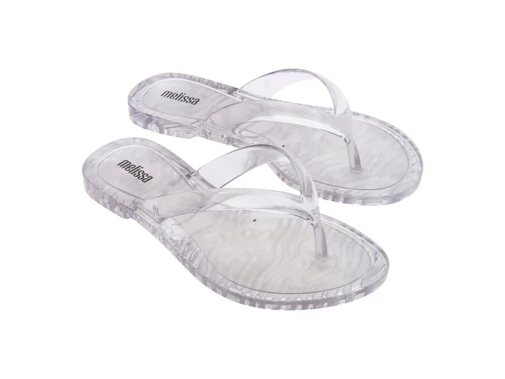 Melissa Duo AD Clear Flip Flops For Women's