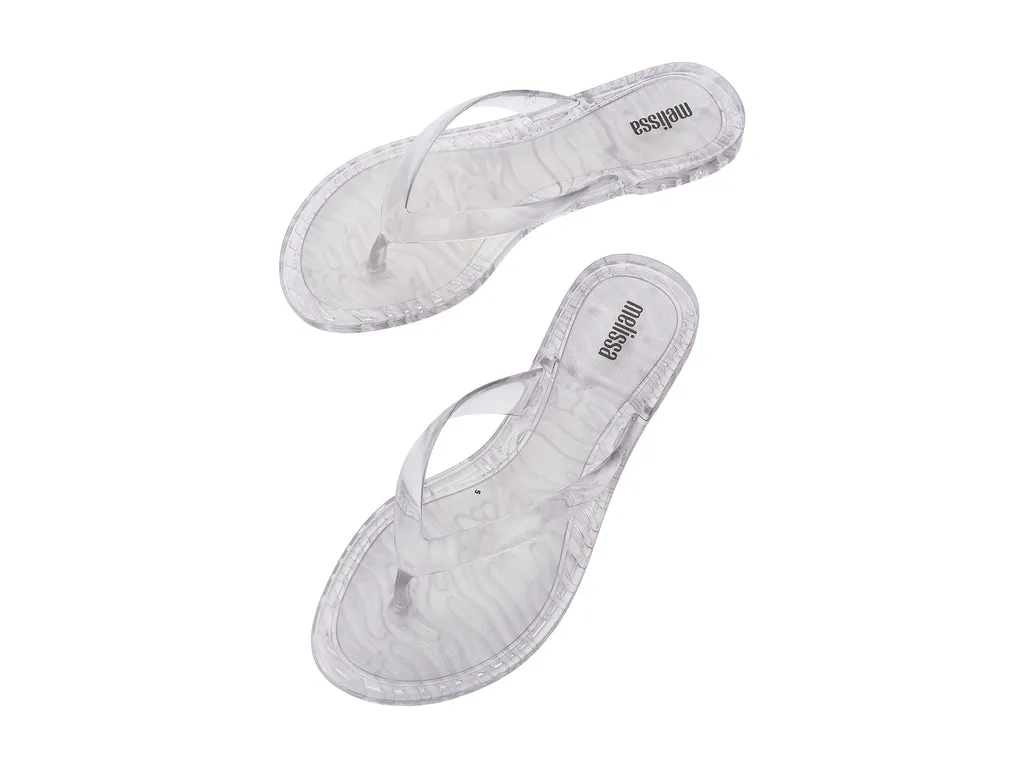 Melissa Duo AD Clear Flip Flops For Women's