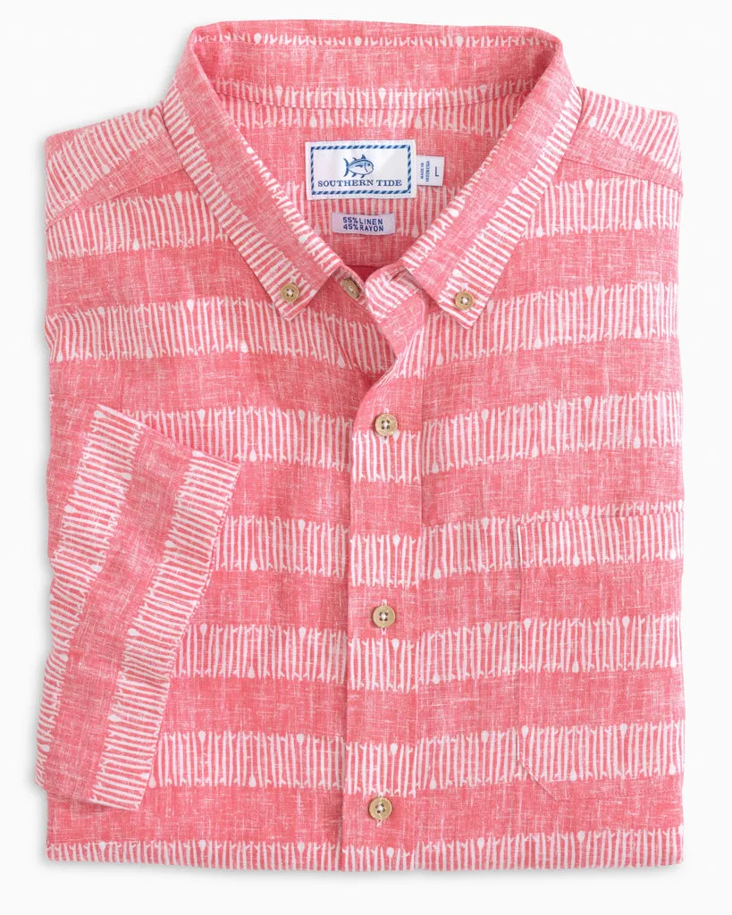 Men's Edgewater Short Sleeve Button Up Sportshirt