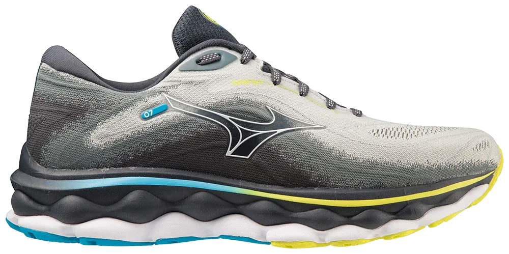 Mizuno Wave Sky 7 men's - Blue/White/Bolt