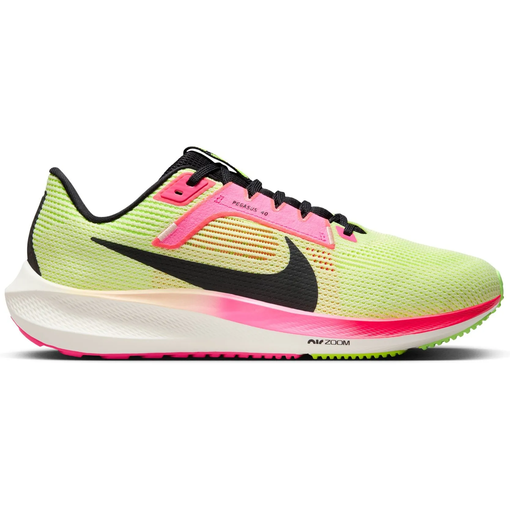 Nike Men's Pegasus 40 Premium Running Shoes Luminous Green / Volt / Lime Blast / Black