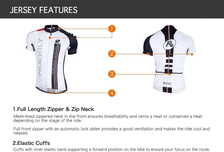 Nuckily Mycycology NJ503 Short Sleeves Cycling Jersey