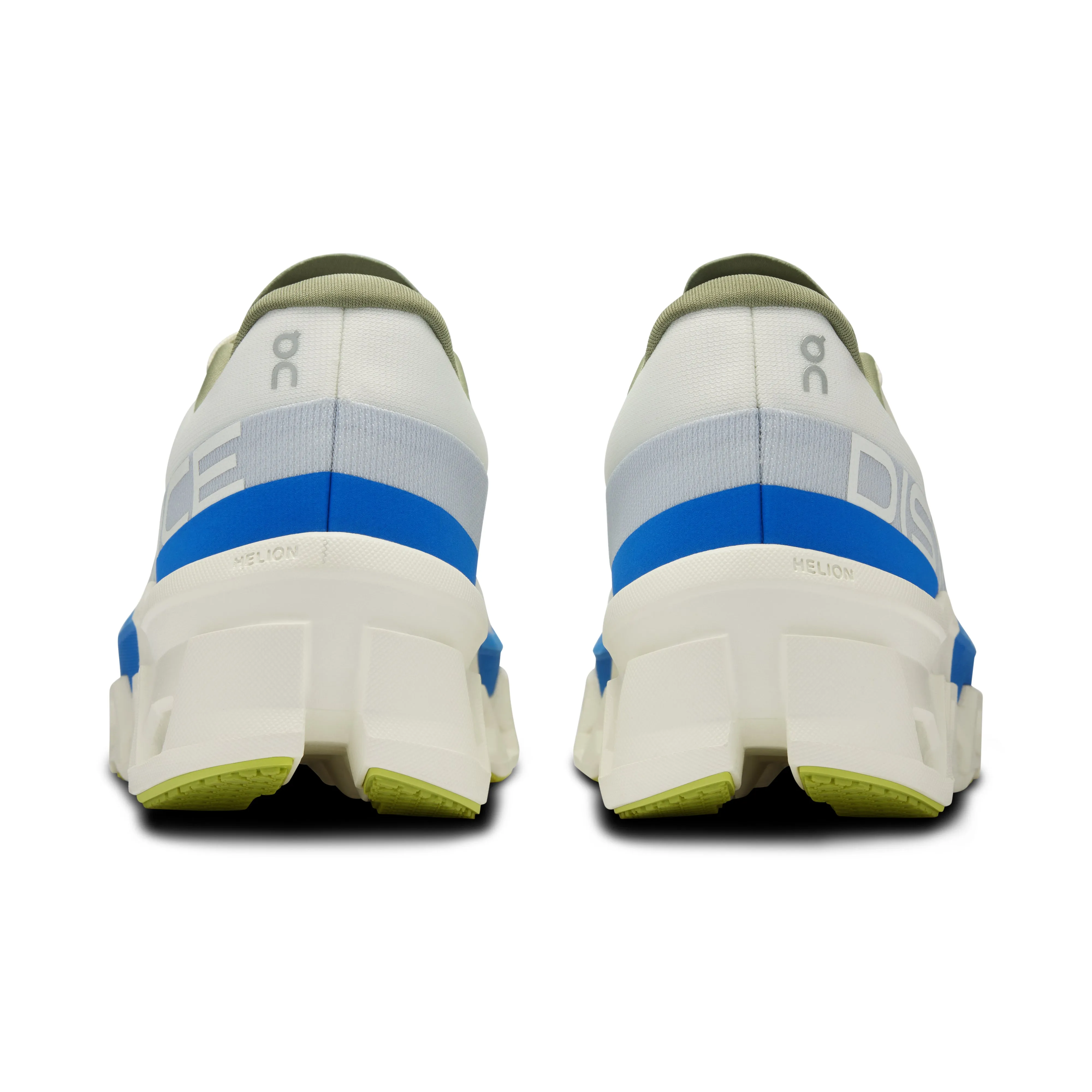 On Men's Cloudmonster 2 DISTANCE Running Shoes White / Lapis