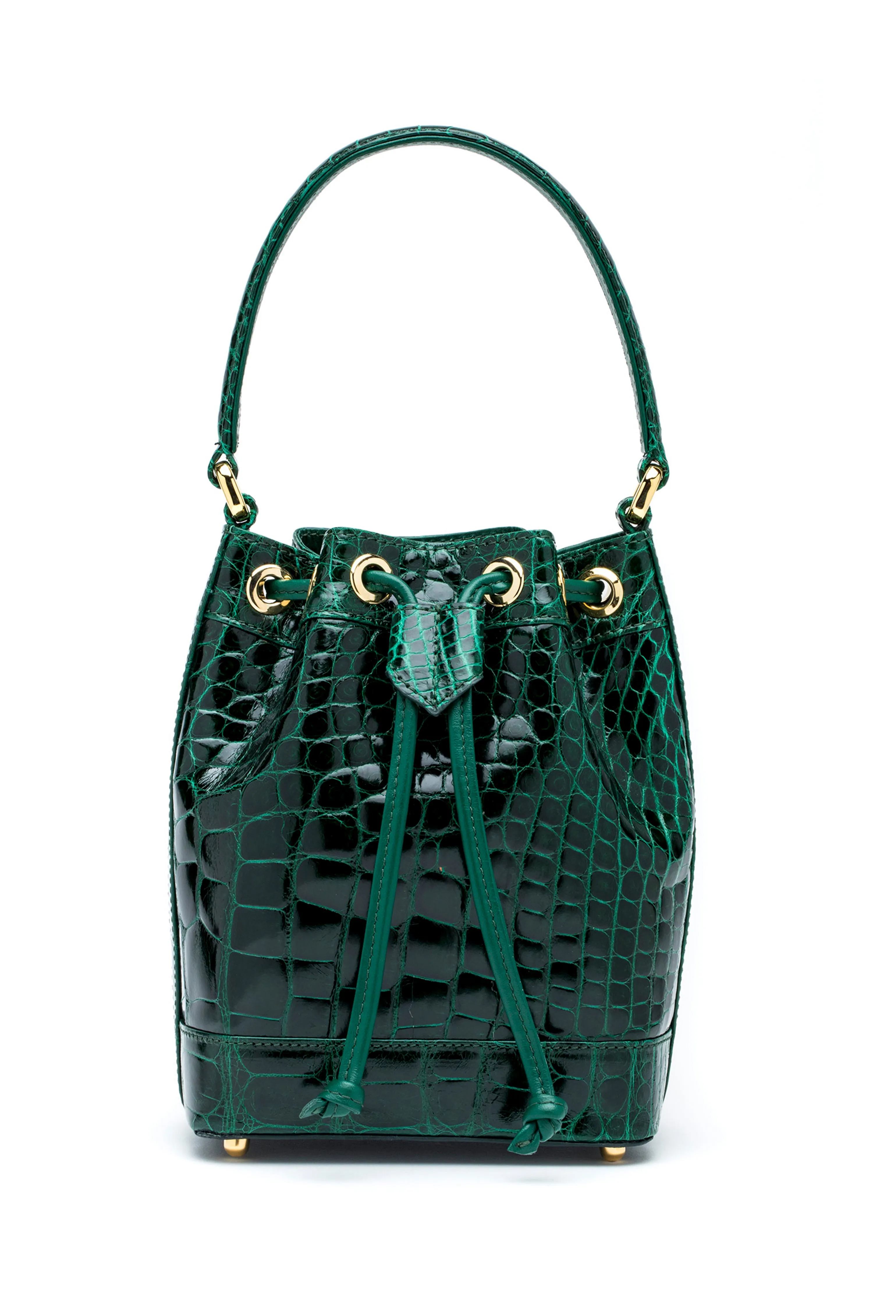 Petite Isla Tote in Emerald Green