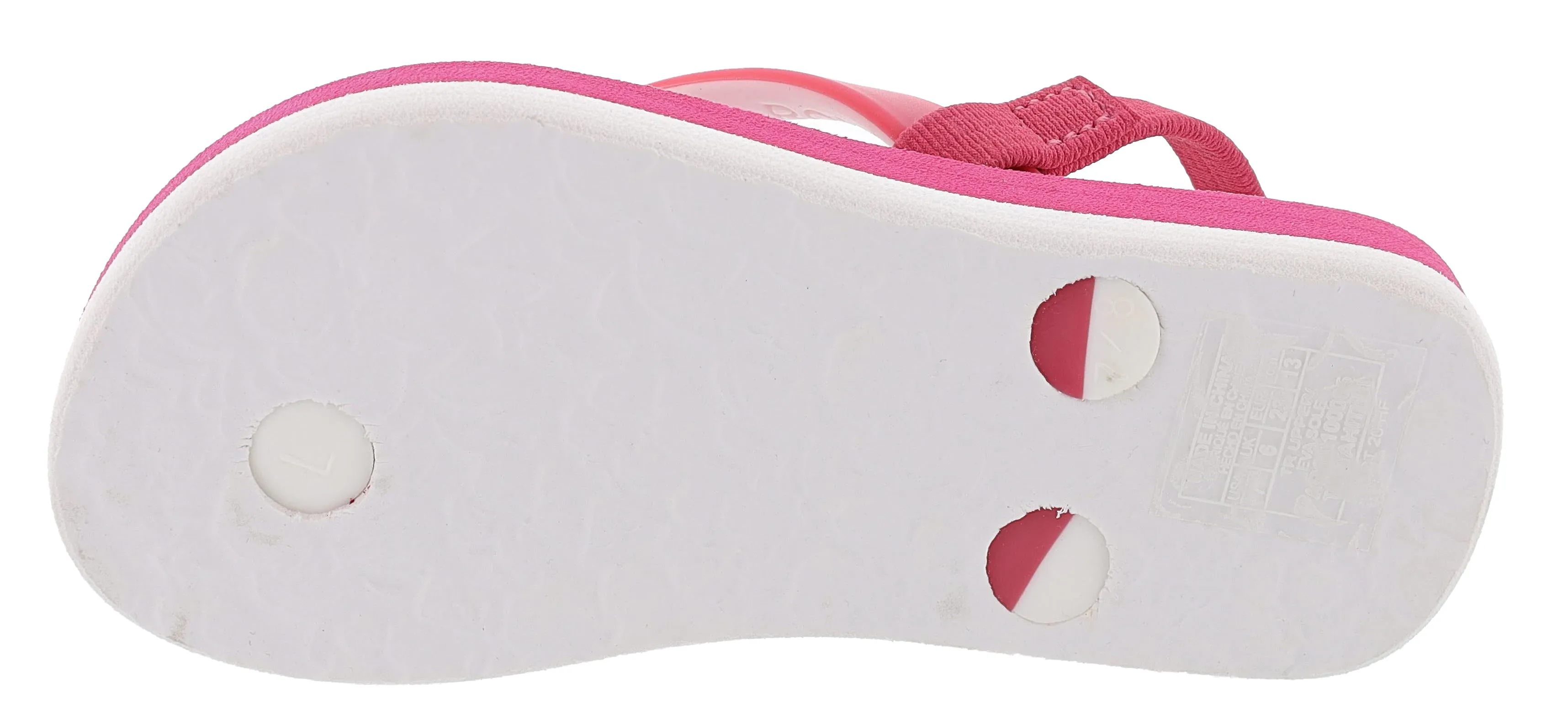 Roxy Toddler's Tahiti Elasticized Strap Flip Flops