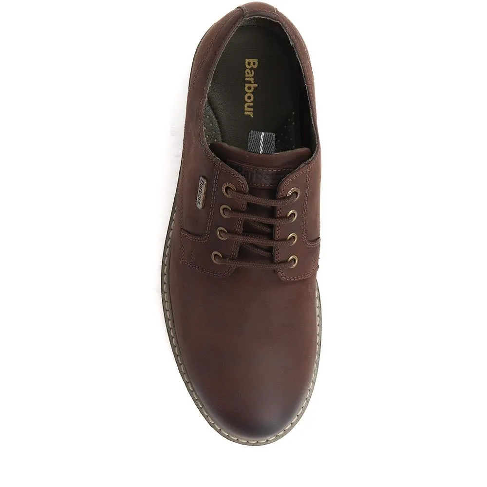 Sandstone Leather Lace-Up Shoes - BARBR38503 / 324 445