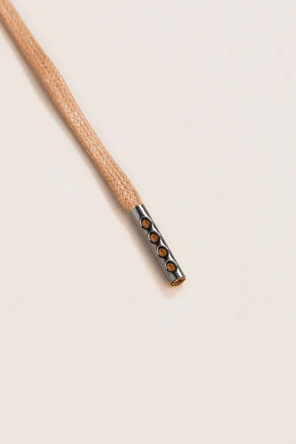 Taupe | 4 mm Round Waxed Shoelaces