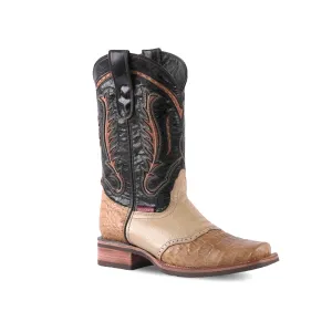 Texas Country Western Boot Belly Barcelona Orix Rodeo Toe E407