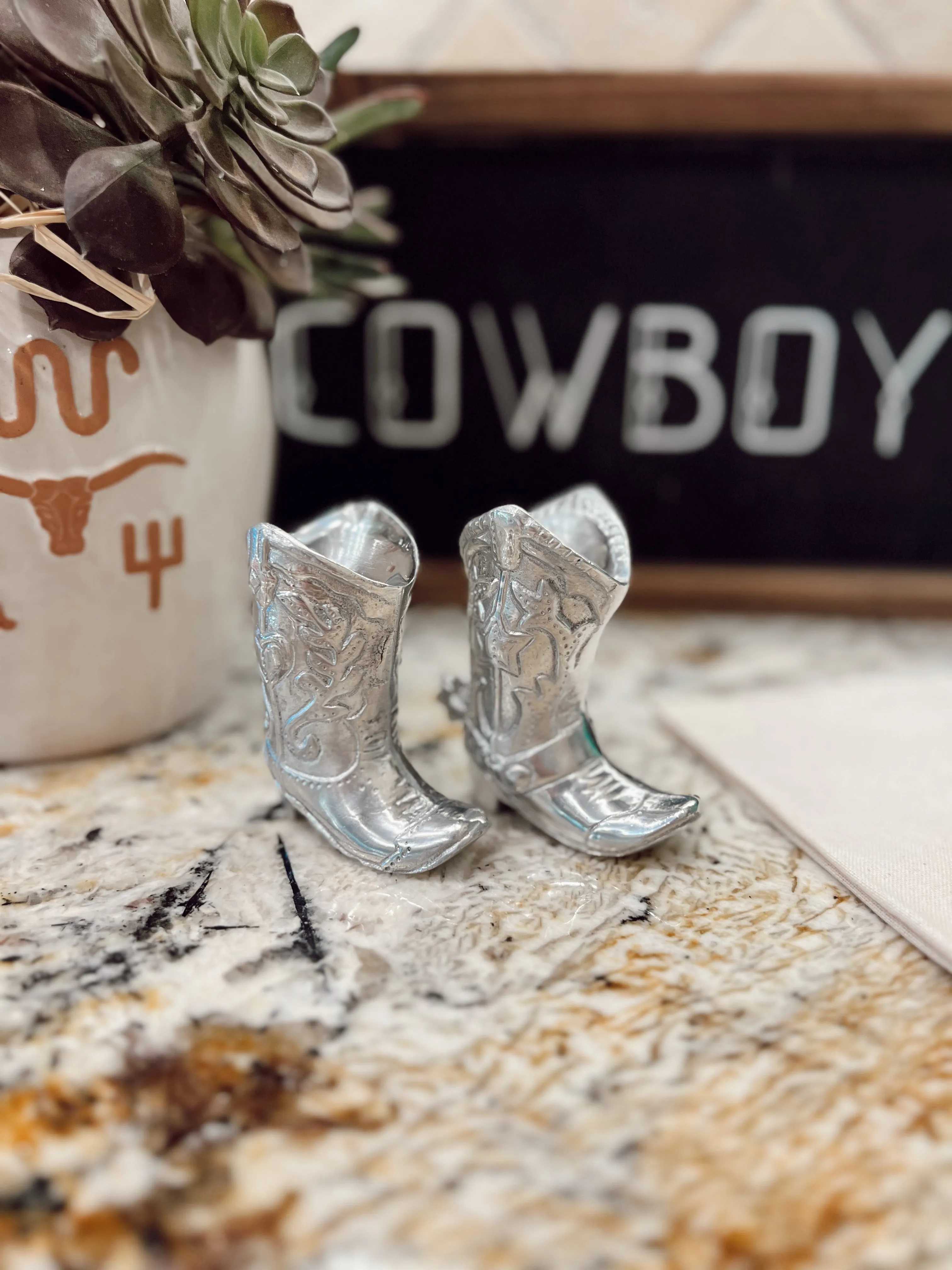 The Boot Salt & Pepper Shakers