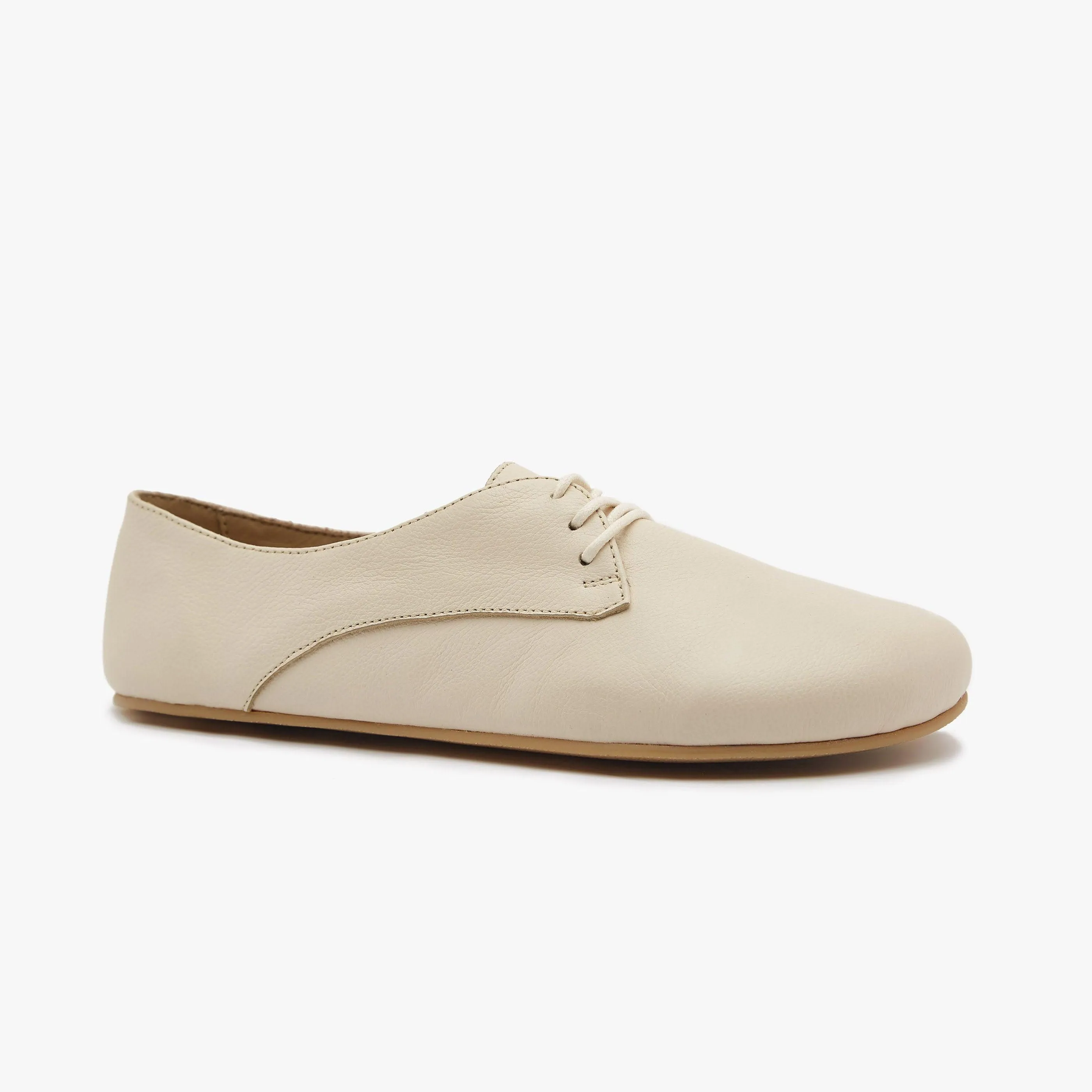 The New Derby - Final Sale | Natural Leather Women