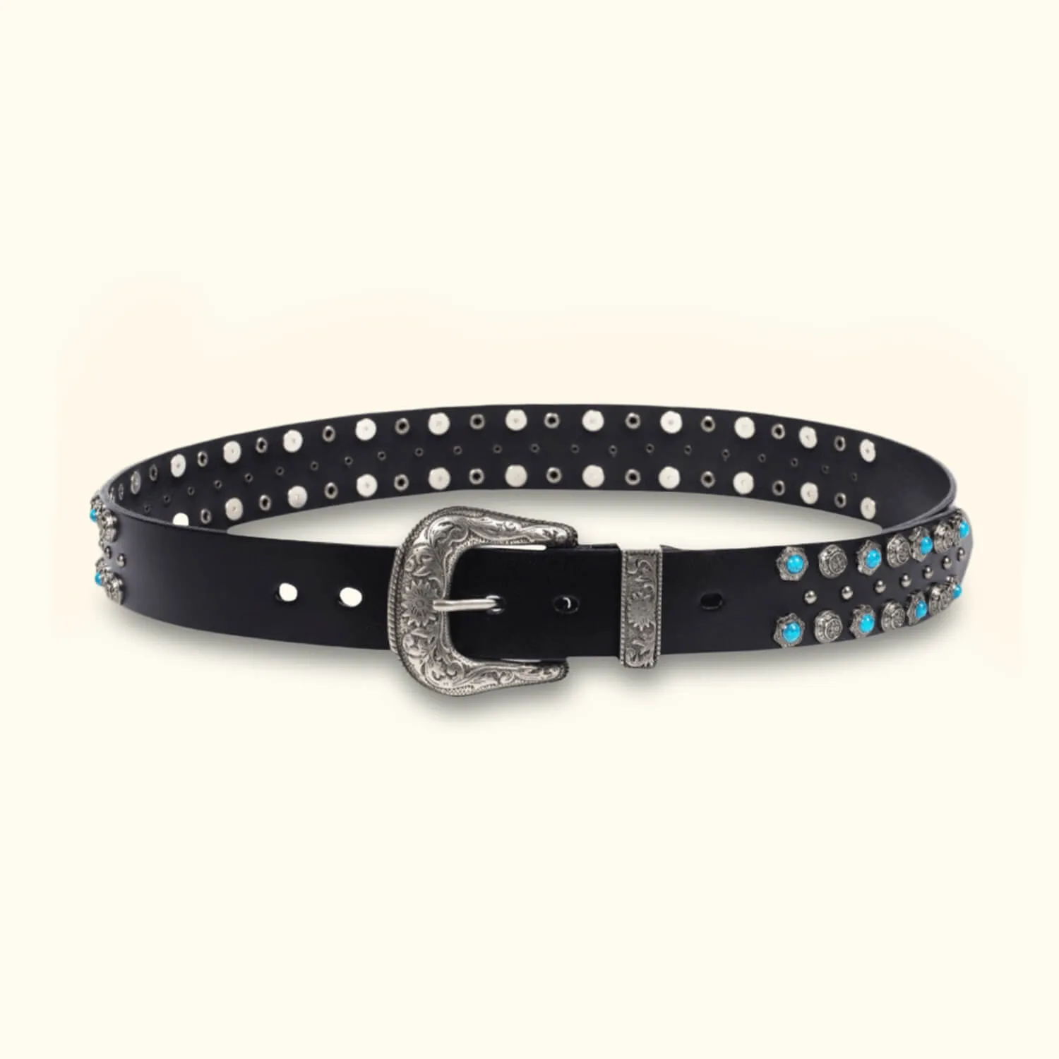 The Rodeo Queen - Luxury Western Turquoise Belt