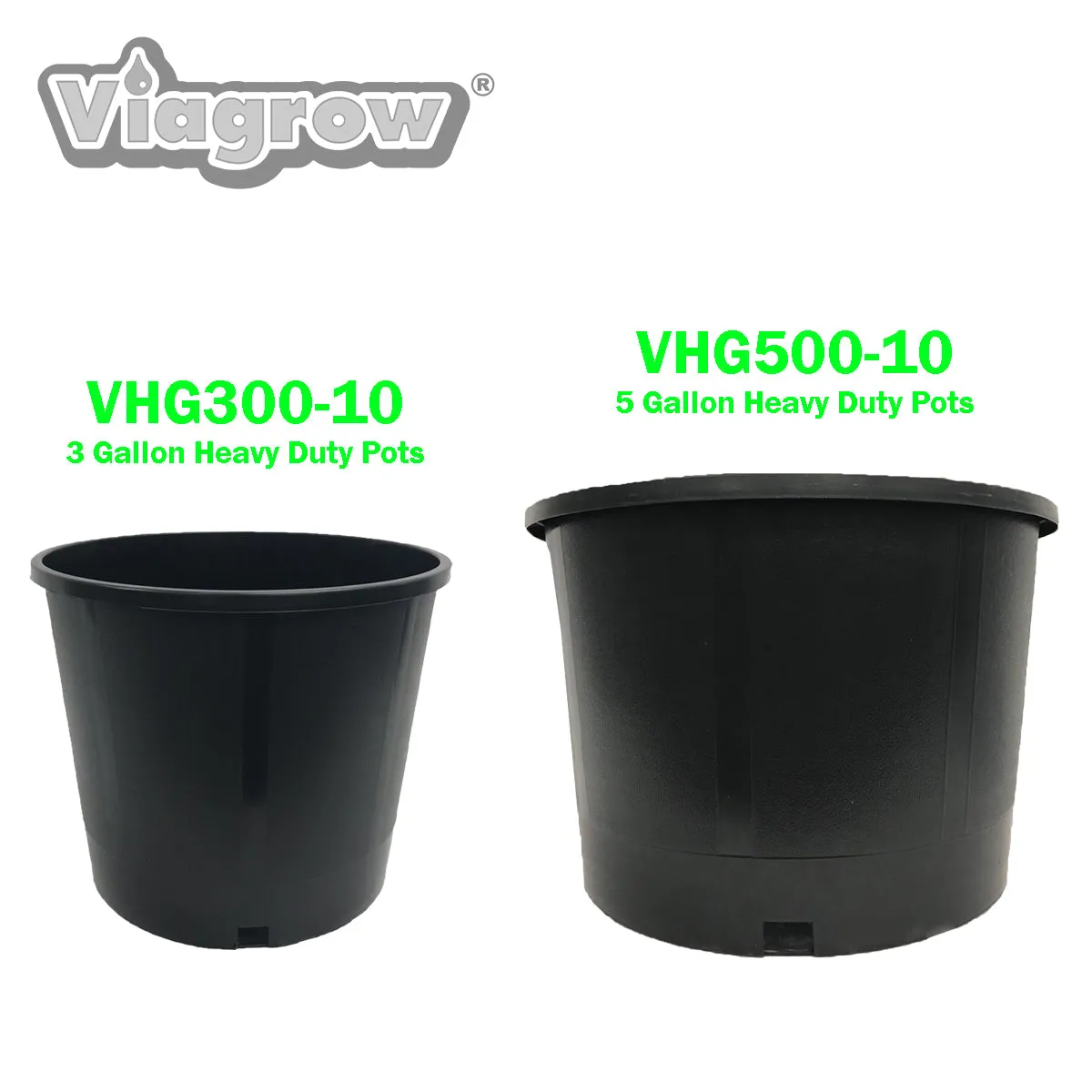 Viagrow 3 Gallon Heavy Duty Pot Pallet (2,352 Per Pallet)