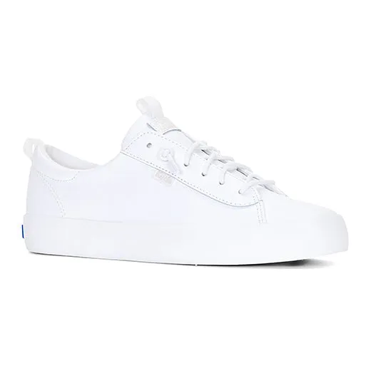 Women's Kickback Leather White (WH65543)